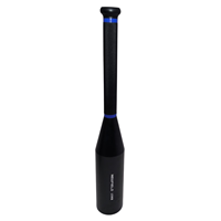 Shandong Newfield Budget Alternative Screw-in Design Clubs en acier noir usiné en 3 pièces avec anneau en caoutchouc de mode 2 pièces
