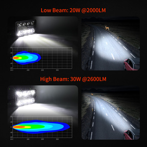 E9 Chrome 24V 12V Rectangular H4651 H4652 H4656 H4666 H4668 H6545 H4642 Faros LED <span class=keywords><strong>de</strong></span> haz sellado 4X6 para camiones <span class=keywords><strong>Chevy</strong></span> Kenworth - Product Image 3