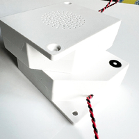 YN 4557 95DB Speaker Cavity Berkualitas Tinggi Bahan ABS Ramah Lingkungan 45.5x57.4mm untuk Siaran Suara Robot Rumah Pintar Non-Mini