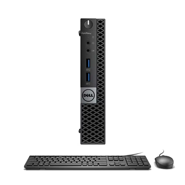 Used/New DELLs Optiplex 3060/3070 Mini Computer Business DDR4 SSD 8GB/16GB RAM Windows 10 1-Year Warranty Office Home Black