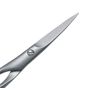 Ciseaux à ongles professionnels en acier inoxydable, lame courbée, coupe-cuticules, ciseaux droits pour ongles, pour éliminer les peaux mortes - Product Image 4