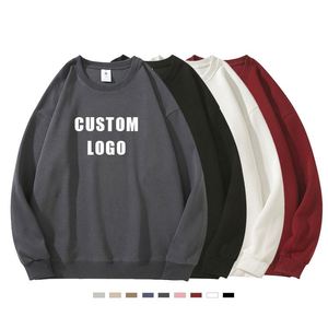 เสื้อผ้ากีฬาผู้ชายฤดูใบไม้ร่วงปี 2024 รุ่นยอดนิยม 320GSM แห้งเร็ว คอกลม ผ้าผสม แอธลีเชอร์ เสื้อพูลโอเวอร์แบบยูนิเซ็กซ์ สำหรับออกกำลังกาย - Product Image 2