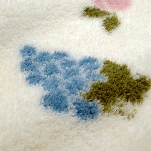 Heavyweight Fleece 100% poliéster tejido personalizado fruta impresa 345gsm Coral Fleece <span class=keywords><strong>tela</strong></span> <span class=keywords><strong>para</strong></span> bata <span class=keywords><strong>pijamas</strong></span> mantas - Product Image 4