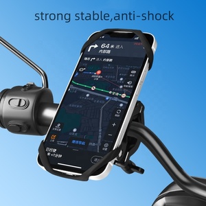 Afneembare Fiets Accessoire Scooter Motorfiets Stuur Mobiele Telefoon Mount E-<span class=keywords><strong>Bike</strong></span> Mobiele Telefoon Houder Voor 4.5-7 Inch Smartphones - Product Image 3