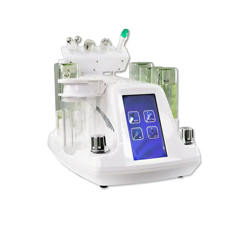 कोरिया 4 में 1microdermabrasion मशीन के लिए अल्ट्रासोनिक आरएफ गहरी साफ सौंदर्य मशीन चेहरे की मशीन त्वचा कायाकल्प