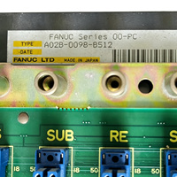 A02B-0098-B512 2000-0180 0211-B501 B541 Module de carte mère d'unité de commande principale Fanuc CNC pour système de centre d'usinage de tour A02B0098B512