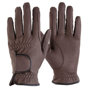 Gants d'équitation professionnels pour hommes personnalisés en cuir véritable antidérapants pour l'hiver - Product Image 5
