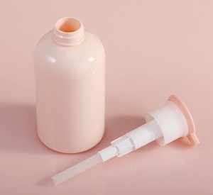 Bán Buôn 300Ml Macaron Đầy Màu Sắc Màu Hồng Vàng Màu Xanh Lá Cây Pet Chai Nhựa Rỗng Lotion Container Cho Xà Phòng Lỏng Chai Dầu Gội Đầu - Product Image 4