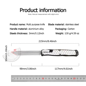 Folding pocket knife, multifunctional, high hardness, self-defense, portable, household and outdoor <b>tool</b> - Product Image 6