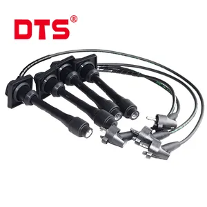 Câble de bougie d'<span class=keywords><strong>allumage</strong></span> en silicone <span class=keywords><strong>haute</strong></span> <span class=keywords><strong>tension</strong></span> 90919-22381 pour Toyota 4AFE 5AFE 7AFE Corolla Jeu de fils d'<span class=keywords><strong>allumage</strong></span> - Product Image 1