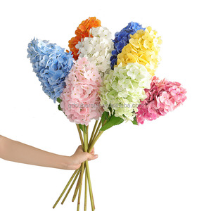 B-097 Tú Cầu Nhân Tạo 70Cm Bất Cảm Ứng Hoa Thanh Lịch Nón Tú Cầu Trang Trí Đám Cưới Hoa Lá Tú Cầu Màu Hồng - Product Image 1