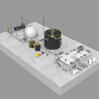 Usine de biogaz anaérobie industrielle avec réacteur de digestion anaérobie pour le traitement des eaux usées et les solutions d'ingénierie