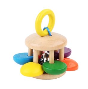 Vente en gros de jouets éducatifs <span class=keywords><strong>pour</strong></span> bébés hochet à main en bois jouets Montessori <span class=keywords><strong>pour</strong></span> bébés à usage pédagogique - Product Image 2