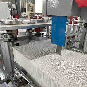 Máy nhỏ máy tính bảng khăn ăn máy 300mm rộng serviette Giấy gấp Máy Làm Khăn ăn giấy giá - Product Image 4