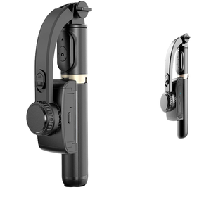 Stabilisateur de cardan à axe unique Q08 pour téléphone 360 Rotation Selfie Stick avec <span class=keywords><strong>trépied</strong></span> pliable caché pour vidéos <span class=keywords><strong>Tik</strong></span> <span class=keywords><strong>Tok</strong></span> - Product Image 4