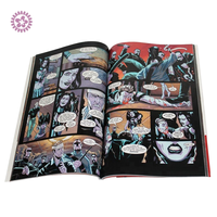 Impression personnalisée, livres de bandes dessinées en couleur, illustration manga, art, impression offset sur demande