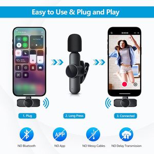 <span class=keywords><strong>2</strong></span> gói Mini Mic Micro không dây cho iPhone <span class=keywords><strong>iPad</strong></span> Android Lavalier <span class=keywords><strong>Microphone</strong></span> cho quay video - Product Image 3