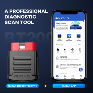 เครื่องมือวินิจฉัยรถยนต์ MUCAR BT200 OBD 2 Wifi สำหรับรถยนต์ทุกประเภท เครื่องทดสอบ OBD2 รีเซ็ต MUCAR BT200 เครื่องมือวินิจฉัยรถยนต์ MUCAR BT200 - Product Image 2