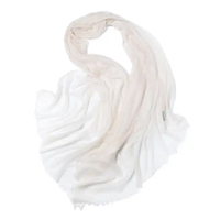 Mesdames Écharpe en pur cachemire soyeux et doux pour femmes Écharpe châle étole pour femmes Léger plume comme Hijab de qualité supérieure