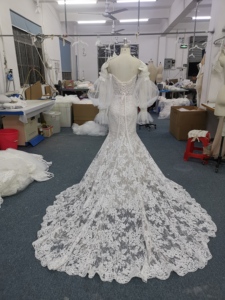 Abito da Sposa Stile Sirena per Donne Vestido De Novia Abito da Cerimonia per Damigelle Abito da Donna Robes De Mariée Lehenga Choli - Product Image 6