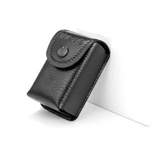 Estuche para gafas rectangular rosa sólido, estuche plegable de cuero con tapa abatible para guardar gafas, otoño 2023 - Product Image 4