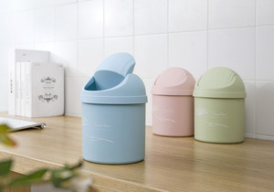 A buon mercato <span class=keywords><strong>Mini</strong></span> Desktop di Plastica <span class=keywords><strong>Cestino</strong></span> Con Coperchio - Product Image 5