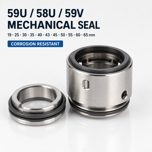 Joint mécanique à ressort simple WM 58U-45 en matériaux CA/SIC/V(FKM)/SUS316 pour pompes centrifuges chimiques – Stock disponible - Product Image 1
