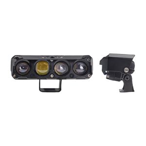 Motorcycle Quad-Lens LED <b>Spotlight</b>, Suitable for Integrated Long and Short Beam Headlight Modification - Product Image 2
