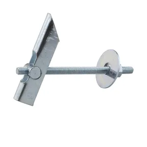 suppliers steel zinc plated galvanized Heavy duty Gravity Hollow Wall spring toggle anchor