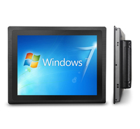 Touchthink 2000 Otomasi Industri 15.6 NIT Display Temperatur Bekerja Lebar 17.3 Tanam 19.1 21.5 Inci Monitor Industri