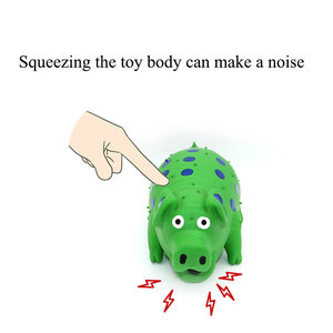 Güzel domuz şekilleri ultra dayanıklı yenilikçi lateks çiğneme köpek oyuncakları - Product Image 2