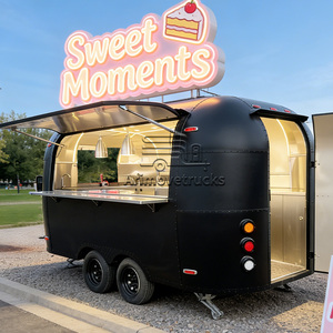 Nouvelle conception de remorque alimentaire vintage, tacos, barbecue, chariot à popcorn, remorque à frites, shawarma, camions de nourriture mobiles à vendre en Australie - Product Image 4