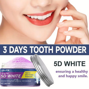 5 jours blanc blanchissant poudre dents <span class=keywords><strong>5D</strong></span> blanc dent poudre pour la santé bucco-dentaire et l'hygiène cadeau pour femmes hommes - Product Image 4