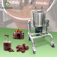 Mélangeur de pâte de Ganache, broyeur à petite cuve de fusion en pierre, mélangeur de chocolat, machine de fabrication