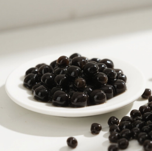 Perlas de Tapioca de Cocción Rápida y Sin Cocción Directas de Fábrica, Ingredientes para Té de Burbujas al por Mayor, Perlas de Boba Negras a Granel, Topping para Té de Burbujas - Product Image 4