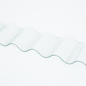 ทนต่อสภาพอากาศที่ดีเยี่ยมแผ่นหลังคาลูกฟูกโพลีคาร์บอเนตแบบกําหนดเองที่มีความยืดหยุ่นแผ่นพลาสติกลูกฟูกใส - Product Image 6