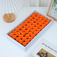 Offre Spéciale – Têtes de Roses Artificielles de 5 cm en Savon Coloré, Idéales pour la Fête des Mères, Noël, la Remise des Diplômes, Thanksgiving – Cadeau Fait Maison