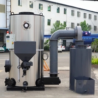 Chaudière à vapeur à biomasse automatique intelligente pour l'alimentation en particules, facile à manipuler, 100 CV, 2 tonnes/h, pour usine de transformation de mangues