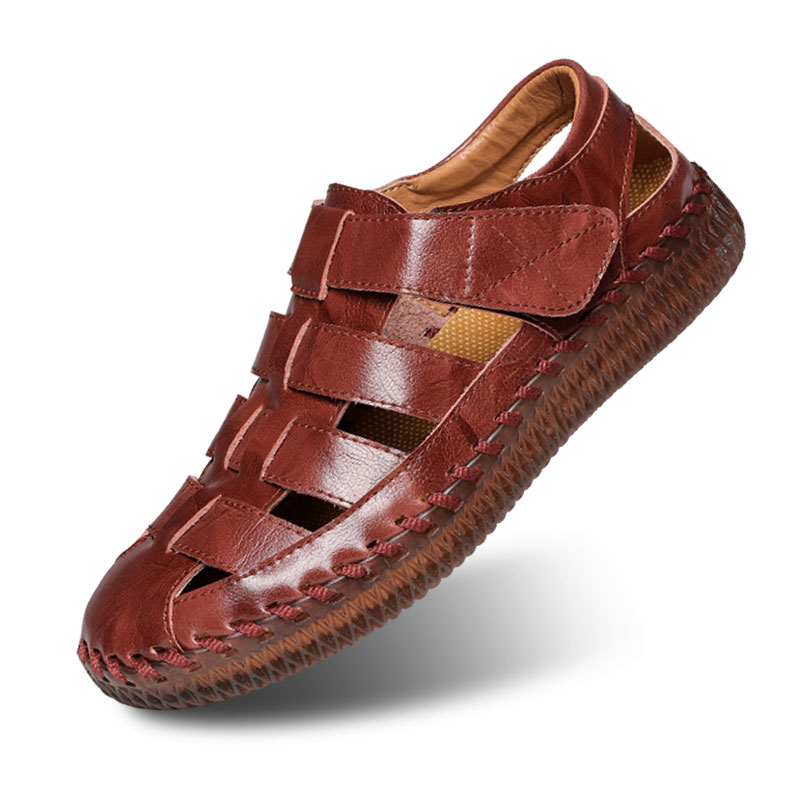 Sandalias hombre baratas, piel, cuero, diferentes marcas.