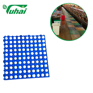 Tapis en caoutchouc pour vache d'élevage, tapis en caoutchouc rotatif pour laiterie, sol <span class=keywords><strong>de</strong></span> la laiterie, sol en plastique pour hangar - Product Image 1
