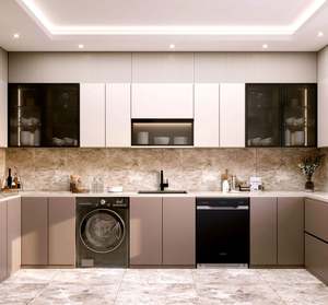 Cocina armrio de cozinha ตู้แขวนติดผนังหรูหราทันสมัยผลิตตามสั่ง - Product Image 2