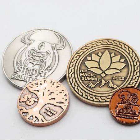 Manufacturer Souvenir Gold Silver Copper Bronze Challenge Coin