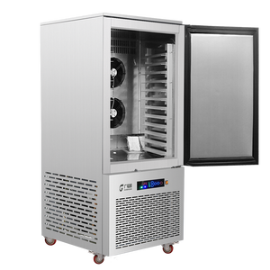 ثلاجة للعمل مبرد بالهواء-45 ℃ 12 صواني 500L دوريان سريع التجميد يدعم المأكولات البحرية OEM - Product Image 1