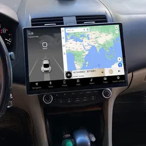 Jmance-Autorradio con pantalla táctil de 13 pulgadas, Android 11, 4 + 64GB, 4G, Android Auto Carplay, 2 Din, radio estéreo para coche con cámara panorámica 360