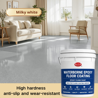 Peinture époxy auto-nivelante pour sols, sans solvant, haute brillance, revêtement époxy pour sols pour la maison, le salon, la chambre