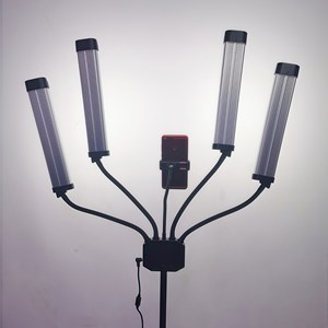 Anneau lumineux LED bicolore super lumineux de 65 W, à intensité variable, pour trépieds, tables de massage, lits, lampes de sol photographiques multi-angles - Product Image 4