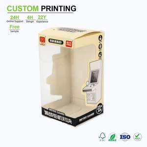 Caja Transparente Personalizada con Ventana para Juegos Retro, <span class=keywords><strong>de</strong></span> Plástico PET Ecológico, con Orificio para Colgar, Protector <span class=keywords><strong>de</strong></span> Exhibición - Product Image 1