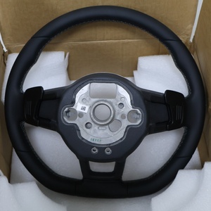 <span class=keywords><strong>Volante</strong></span> de Cuero para VW <span class=keywords><strong>Golf</strong></span> <span class=keywords><strong>4</strong></span> 5 6 7 7.5 GTI MK7 MK5 Polo 6R Scirocco Jetta Tiguan T6 Passat B6 B7 B8 - Product Image 6