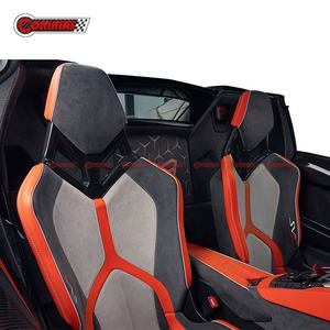 Phụ kiện nội thất xe hơi cao cấp sợi carbon thật ghế thể thao đua xe dành cho Lamborghini Aventador SVJ - Product Image 4