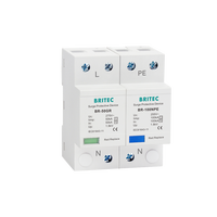 Parafoudre industriel BRITEC BR-50GR 3+1 50kA Type 1 T1 certifié CE 275V/255V IP20 pour